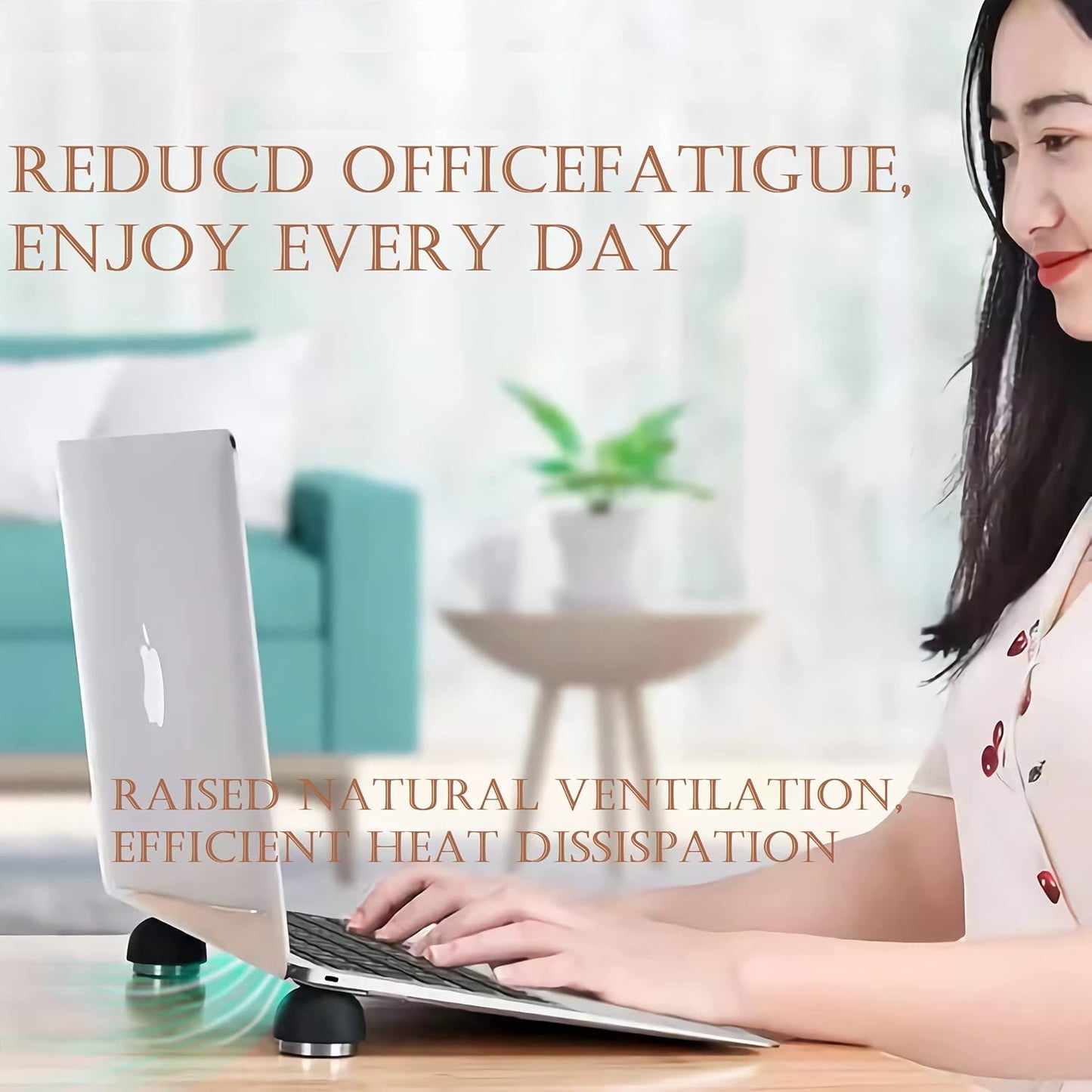 Laptop Cooling Pad,Portable Magnetic Laptop Cooling Stand Laptop Computer Small Invisible Cooler Ball